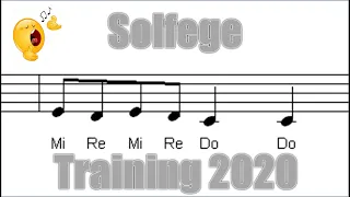 Solfege Song 2020 - Minor Edition