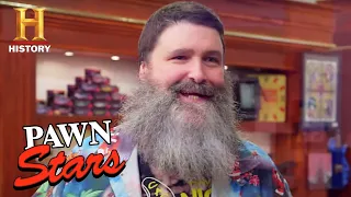 Pawn Stars: FAMOUS WRESTLER Mick Foley Verifies RARE Memorabilia (Season 18) | History