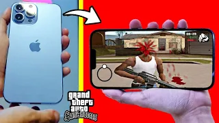 Así corre el Gta San Andreas en un IPhone 13 Pro Max (Es Mejor Que Android)