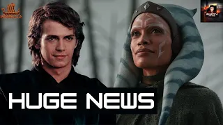 ANAKIN TO BE IN AHSOKA! Huge News that Hayden will be in the Ahsoka Show!