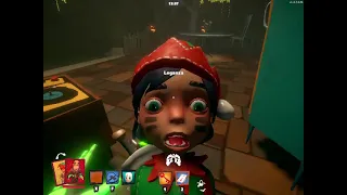 Why the children always die from fall damage? (secret neighbor gameplay)