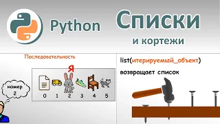 Списки и кортежи в Python.