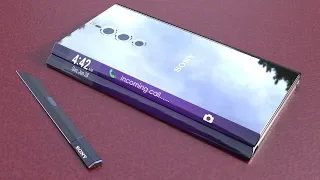 Most Futuristic Unusual Coolest Smartphone Concepts, Xperia Note Flex, Samsung wing,Moto Razr Fold