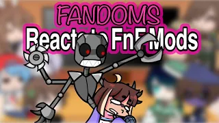 Fandoms React to FnF Mods || || GCRV || 7/??