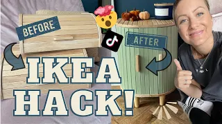 IKEA BREAD BIN HACK! TikTik Viral DIY Ikea Bread Bin Bedside Table, Coffee Table. Lara Joanna Jarvis