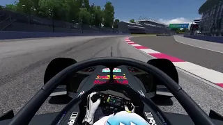 Recreating Daniel Ricciardo's 2018 Pole lap and Lap record at the Mexican GP
