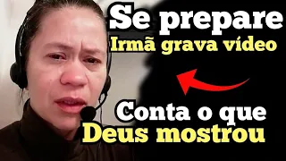 Veja agora- Se prepare brasileira na Espanha grava um vídeo contando que Deus mostrou