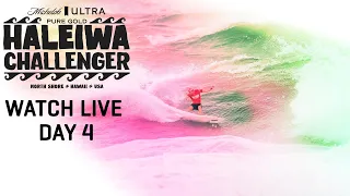 WATCH LIVE Michelob ULTRA Pure Gold Haleiwa Challenger Day 4