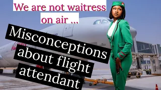 MISCONCEPTIONS ABOUT FLIGHT ATTENDANT ||cabin crew #flightattendant #qatar #new #adayinmylife