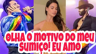 Andressa coloca os filhos para dormir e Gusttavo Lima faz primeiro show da semana em Caruaru-PE