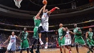 Andre Iguodala Dunks Over Paul Pierce