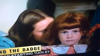 The Waltons..Elizabeth looks into camera..Mary Erin Blooper bloopers new funny