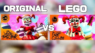 Join us for a bite remix | Lego Collab vs Original @TheLivingTombstone