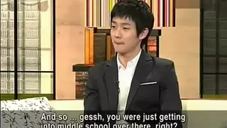 Choi Woosik at 'Star English' PART1