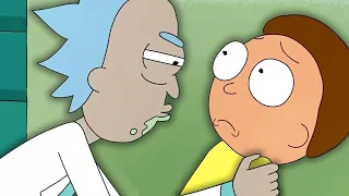 Rick and Morty is a LITTLE awkward...