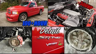 RAM SRT-10 VIPER TRUCK | FULL DETAIL *SHOCKING RESULTS *