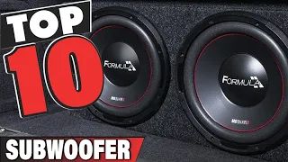 Best Subwoofer In 2024 - Top 10 Subwoofers Review