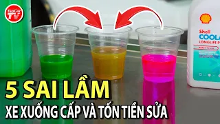 5 sai lầm thường gặp của người dùng khiến xe trở nên tồi tệ & nhanh hỏng | TIPCAR TV