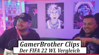 DER PERFEKTE FIFA 22 WEEKEND LEAGUE VERGLEICH 😂🤣 | GamerBrother Clips