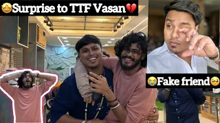 😭Fake friend🥺| 🥲Surprise to TTF vasan💔| Back to Chennai😢| Aj squad 💯| Ajees | TTF