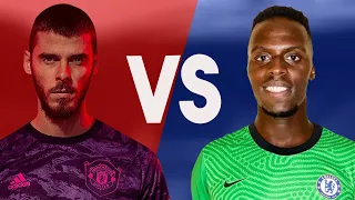 David De Gea VS Edouard Mendy - Who Is The Best Goalkeeper? - Amazing Saves Show - 2021