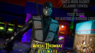 Mortal Kombat 11 Ultimate - UMK3 Noob Saibot Klassic Tower On Very Hard No Matches/Rounds Lost