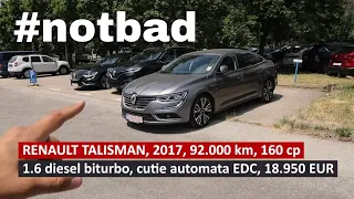 Renault Talisman 1.6 dci 160 cp biturbo second hand. Frumoasa, frumoasa dar...