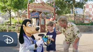 Goofy & Bill Farmer Celebrate International Friendship Day at Walt Disney World