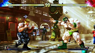 Guile vs Zangief (Hardest) Street Fighter 5.| Epic Battle