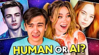 Can Adults Tell The Difference Between Human and A.I.? | Adults React