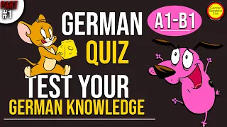 #1 A1-B1 German Quiz ? Test Your German Knowledge