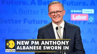 Anthony Albanese sworn in as Australia's new Prime Minister | Australia votes in Labor party | WION