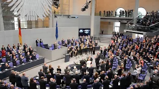 European anthem in the Bundestag
