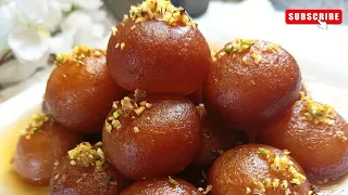 Super Soft Gulab Jamun With Milk Powder // Gulab Jamun Recipe