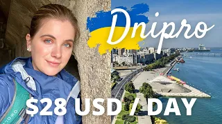 TRAVEL UKRAINE ON A BUDGET | Dnipro City Tour