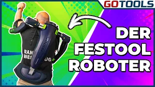 This tool changes your life! An extra portion of power with the Festool exoskeleton!