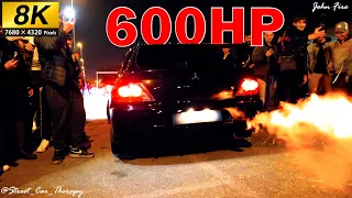 Lancer Evo 8 - 600HP Accelerations, SOUNDS & Anti Lag/Backfire