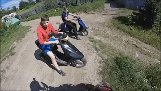 ПОКАТУШКИ НА СКУТЕРАХ / 3000 ПОДПИСЧИКОВ! [GoPro]