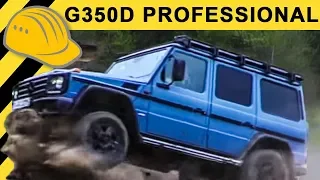 G-KLASSE IM TIEFFLUG! | MERCEDES G 350 d Professional OFFROAD EXTREM TEST inkl. 3,1t Anhänger