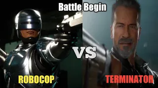 MK 11 Terminator VS Robocop | Robocop battle Terminator T 800 | Mortal Combat Fight Gameplay 1080p