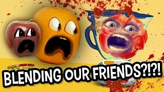 BLENDING OUR FRIENDS?!?! (Blendy with AO and Little Apple)