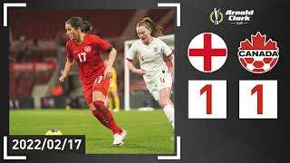 Highlights: ENG 1:1 #CANWNT