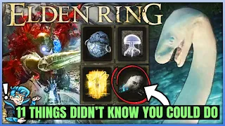 11 Secrets You Didn't Know About in Elden Ring - RARE Boss Attacks & Items - Tips & Tricks & More!