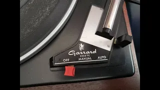 Garrard 2025TC Four Speed Automatic Record Changer.