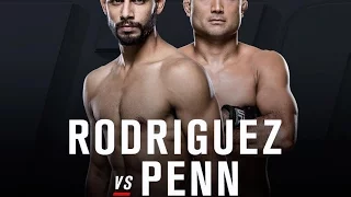 UFC Peso - Pena Yair rodriguez vs Bj penn