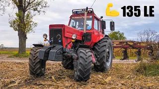 MTZ 82 Turbo 135 LE - 6 hengeres Mercedes motorral + 4 fejes IH | Szántás 2020 | Nice Sound