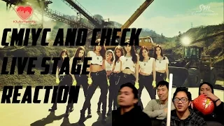 [4LadsReact] Girls' Generation (SNSD/소녀시대) Catch Me If You Can + Check Live stage Reactions