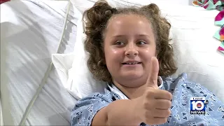 10-year-old stays calm after shark attack