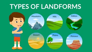 Types of Landforms  | Landforms | Video for Kids
