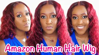 613 Blonde to Burgundy Red Deep Waves using Water Color Method – Amazon